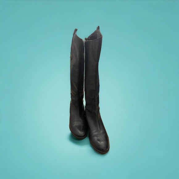 Sam Edelman Black Leather Boots - Picture 7 of 11